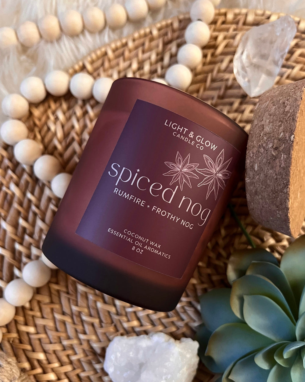 *Spiced Nog* Holiday Candle